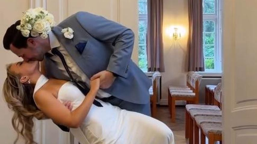 Ex-Bachelor Sebastian Klaus und seine Jenny haben geheiratet