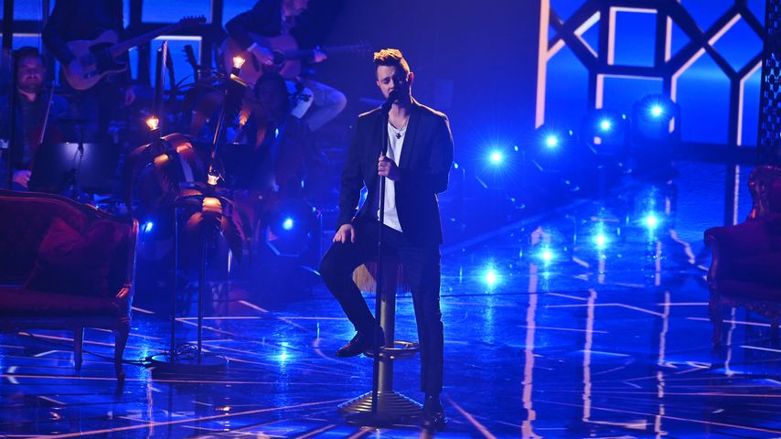 Sebastian Krenz beim "The Voice of Germany"-Finale