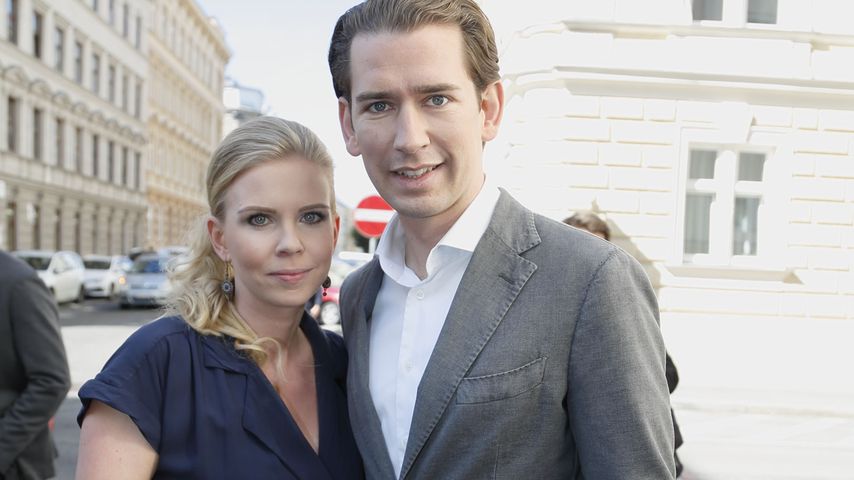 Sebastian Kurz mit seiner Partnerin Susanne Thier