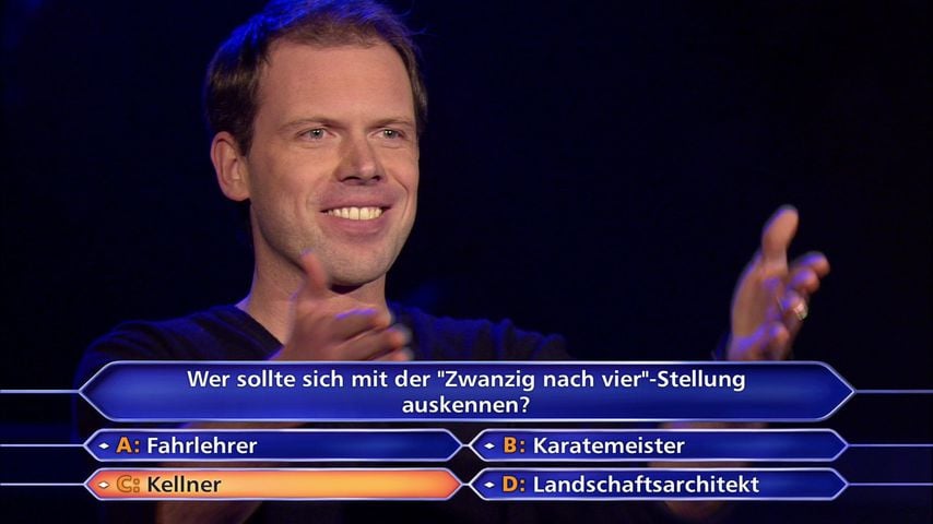 Sebastian Langrock bei "Wer wird Millionär?", 2013