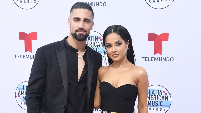 Sebastian Lletget und Becky G im Oktober 2019