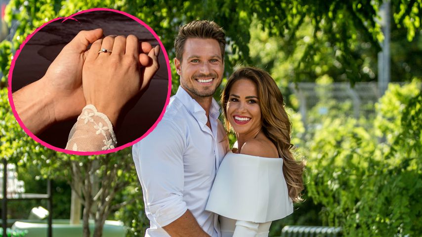 Schwanger verlobt: Angelina und Sebastian werden heiraten!