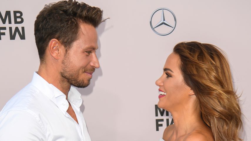 Sebastian Pannek und Angelina Heger auf der Berlin Fashion Week 2019