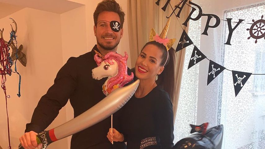 Sebastian Pannek und Angelina Heger an Silvester 2019