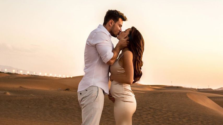 Sebastian Pannek und Angelina Heger in Dubai, 2019
