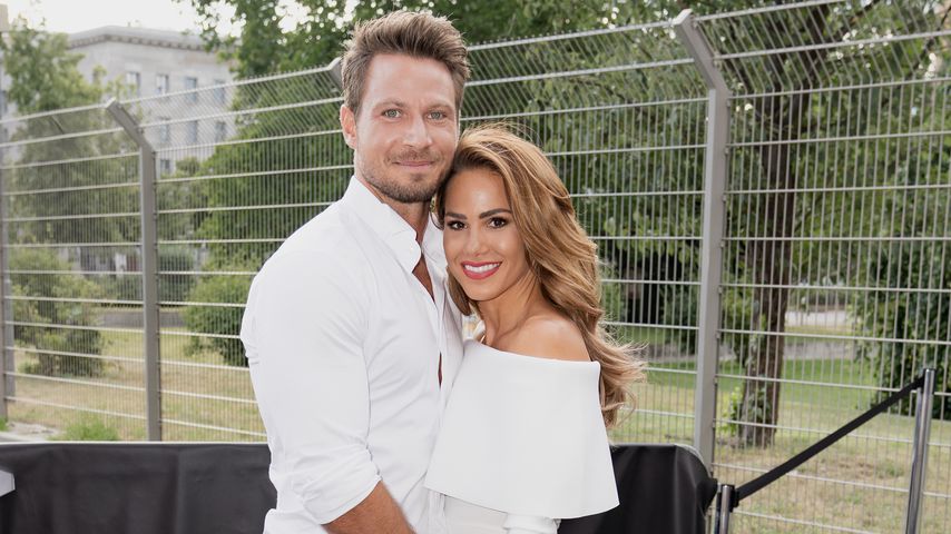 Sebastian Pannek und Angelina Heger auf der Berlin Fashion Week 2019