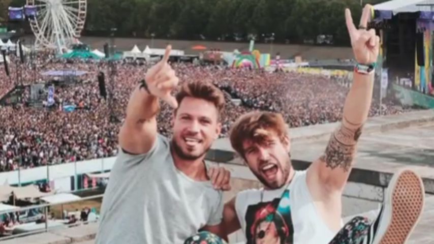 Sebastian Pannek und Jeremy Grube in Berlin