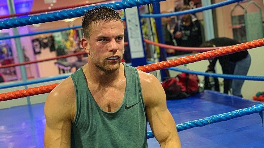 Sebastian Preuss nach dem Training