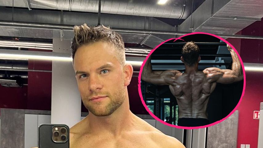 Sebastian Preuss im Sportfieber: So muskulös ist sein Rücken