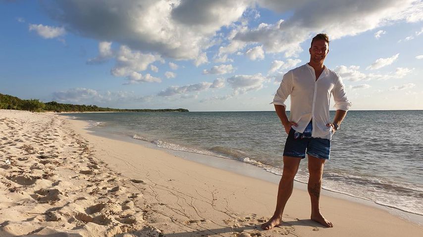 Sebastian Preuss 2019 beim Bachelor-Dreh