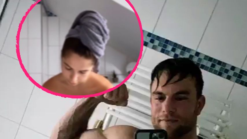 Erwischt: Was macht Bachelor-Diana im Bad von Basti Preuss?