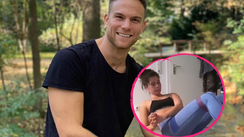 Schau mal, Basti Preuss: Bachelor-Girl Diana jetzt sportlich