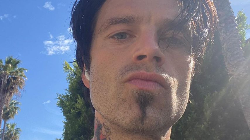 Sebastian Stan am Set von "Pam & Tommy" im Juni 2021