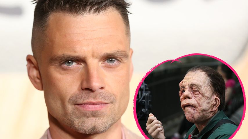 Bei Dreharbeiten: Sebastian Stan ist nicht wiederzuerkennen