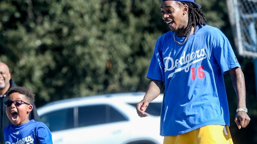 Sebastian Taylor Thomaz und Wiz Khalifa in Los Angeles, 2019