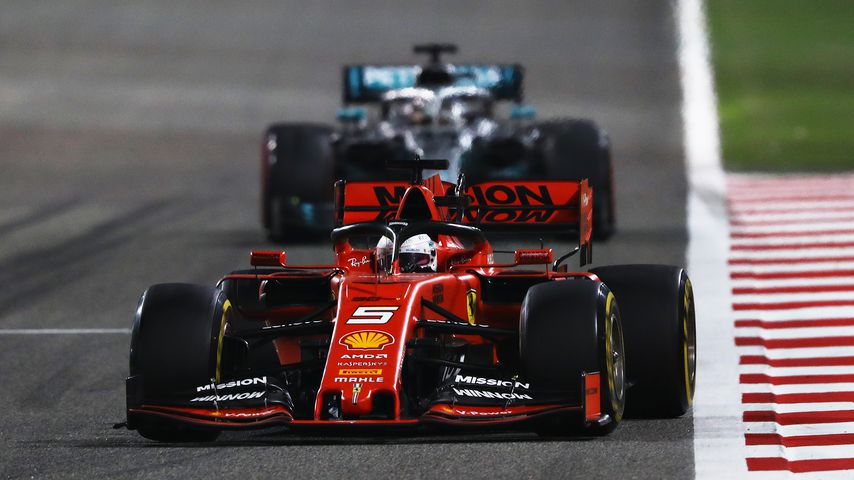 Sebastian Vettel beim Grand Prix von Bahrain 2019