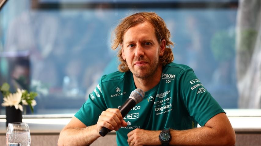 Sebastian Vettel im Juli 2022 in Budapest
