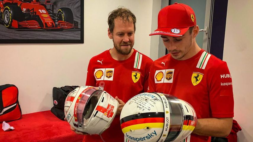 Sebastian Vettel und Charles Leclerc, Ferrari-Fahrer