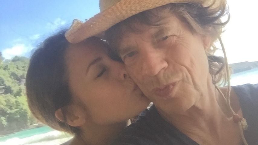 Seltene Fotos enthüllen Mick Jaggers Leben mit Melanie