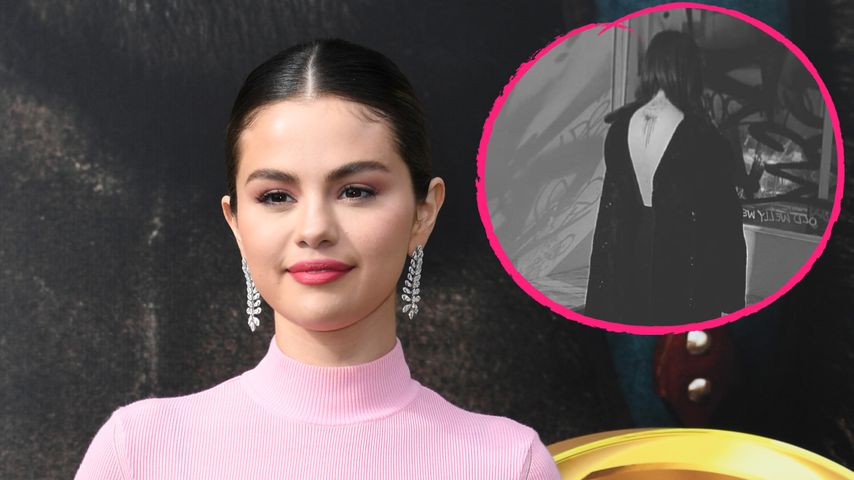 Selena Gomez zeigt zum ersten Mal ihr neues Rücken-Tattoo!