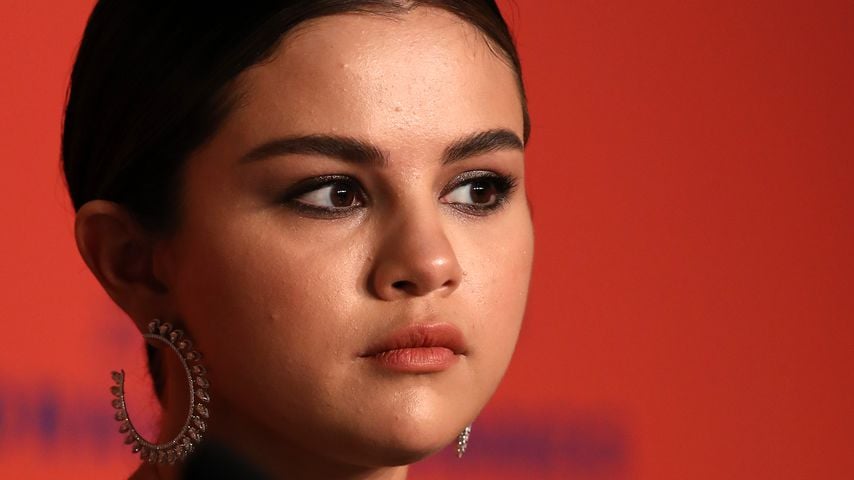 Selena Gomez auf einer Pressekonferenz in Cannes im Mai 2019