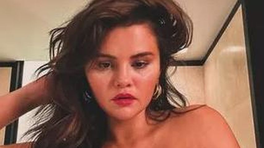 Selena Gomez posiert in ihrer Instagram-Story, März 2024