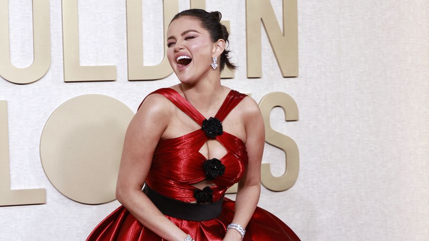 Selena Gomez bei den Golden Globes, Januar 2024