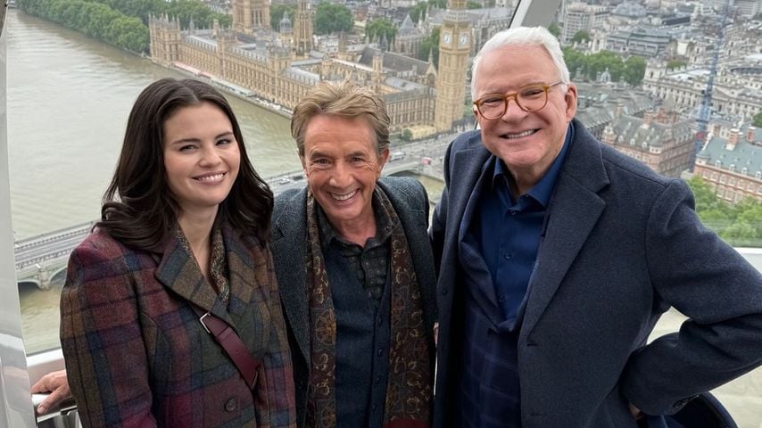 Mit Martin & Steve: Selena Gomez dreht aktuell in London