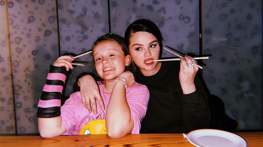 Selena Gomez mit ihrer Schwester Gracie Gomez