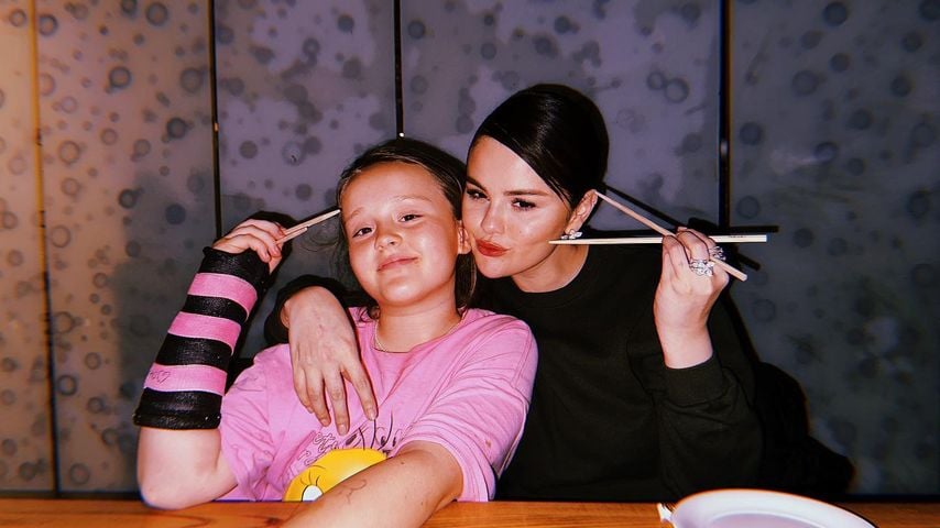Selena Gomez mit ihrer Schwester Gracie Gomez