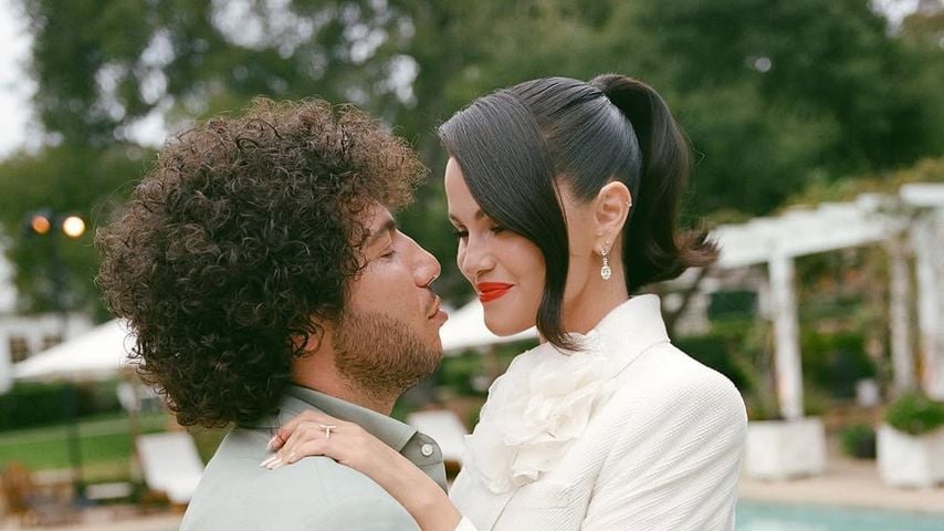 Selena Gomez und Benny Blanco an ihrer Hochzeit