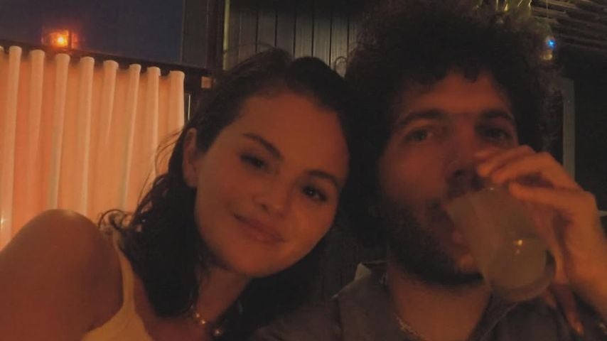 Selena Gomez und Benny Blanco beim Dinner.