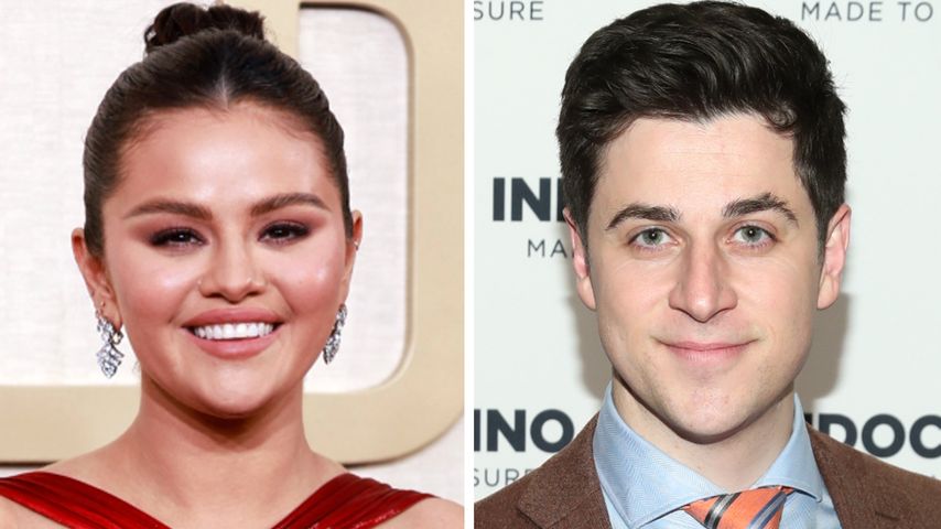 Collage: Selena Gomez und David Henrie
