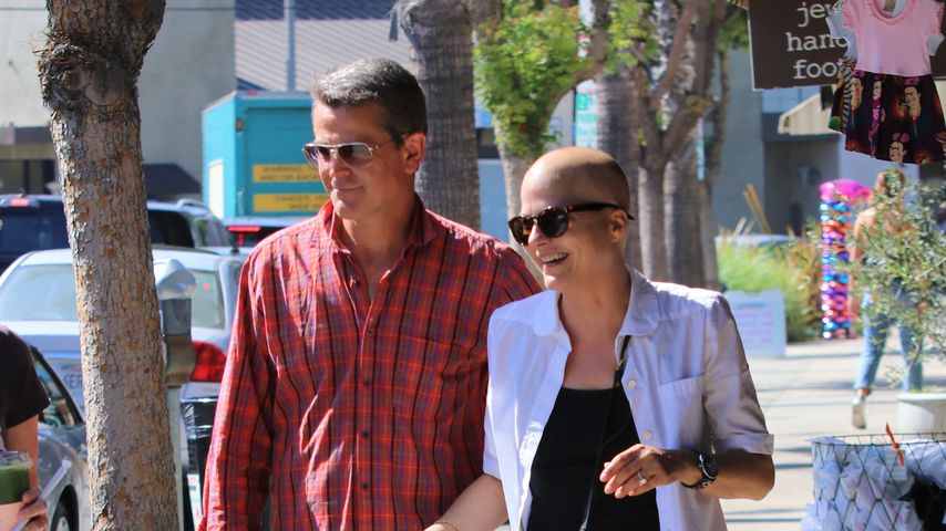 Selma Blair mit ihrem Freund im September 2019