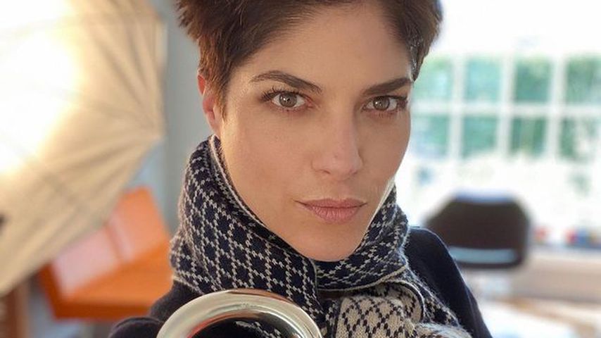 Selma Blair beim Friseur
