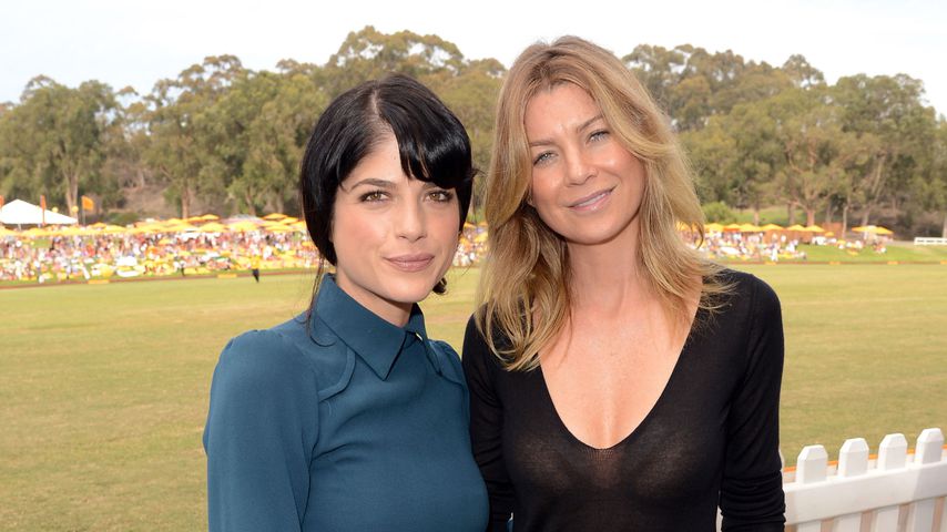 Selma Blair und Ellen Pompeo im Oktober 2012 in Kalifornien