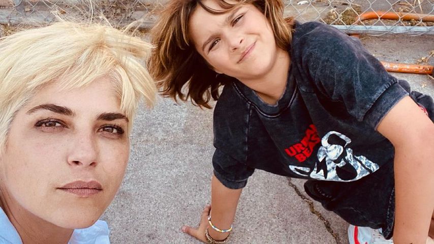 Selma Blair und ihr Sohn Arthur, 2021