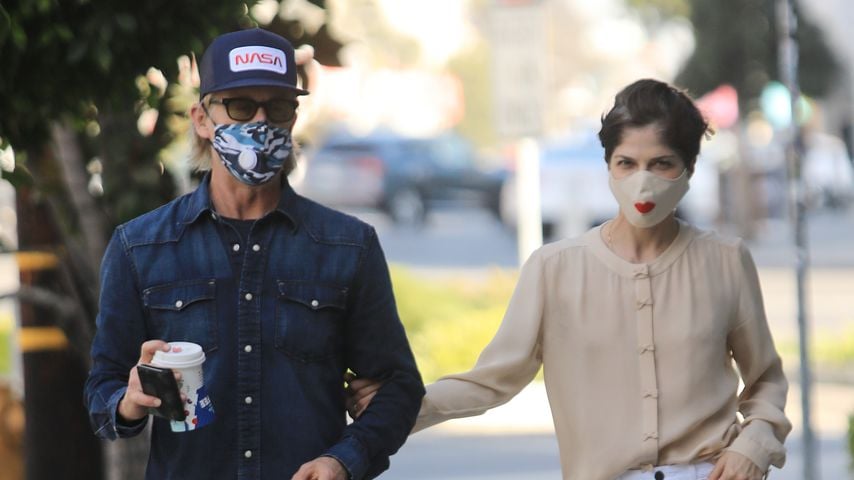 Selma Blair, Schauspielerin und Ron Carlson in LA