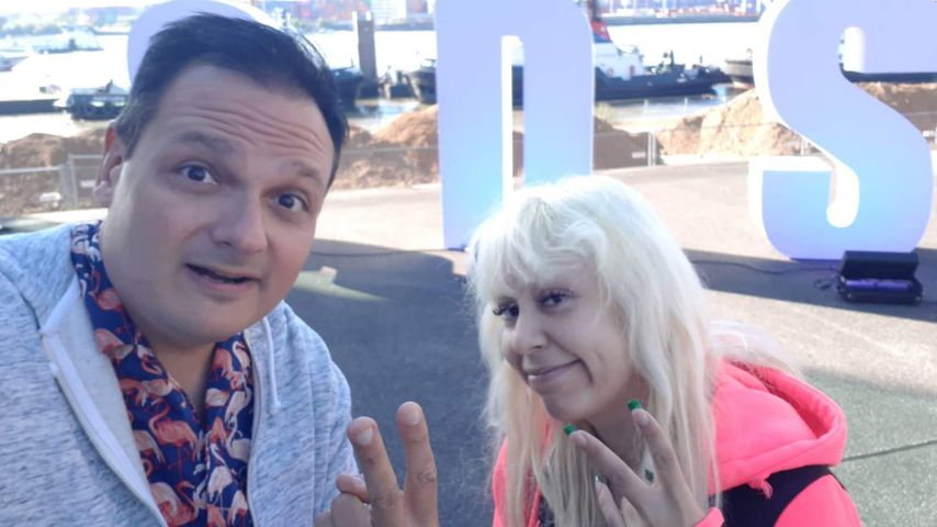Selma und ihr guter Freund beim DSDS-Casting
