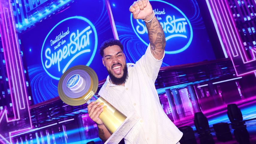 Sem Eisinger nach seinem Sieg bei DSDS