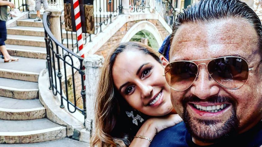 Senay und Menowin Fröhlich in Italien