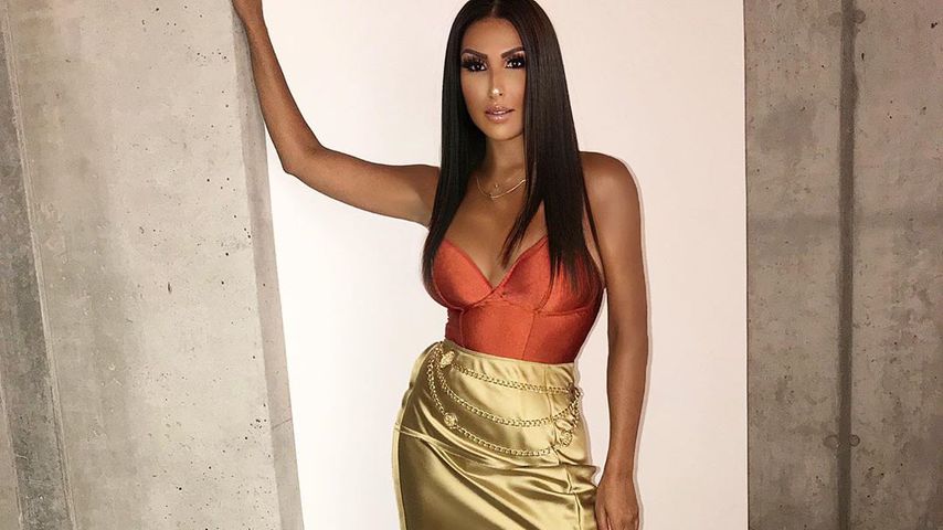 Kim-Kardashian-Lookalike: So ist Sennas Twin-Foto entstanden