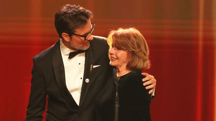 Simon Verhoeven und Senta Berger beim Deutschen Filmpreis 2026