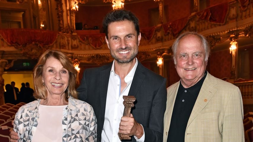 Senta Berger, Simon Verhoeven und Michael Verhoeven, Juni 2017