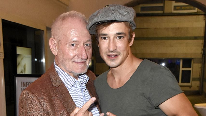 Sepp Schauer und Sebastian Fischer beim exklusiven Screening des ARD Fernsehfilms "Der große Rudolph