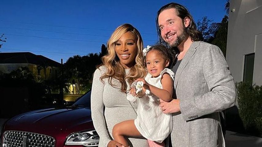 Serena Williams, Alexis Ohanian und deren Tochter Alexis Olympia Ohanian Jr.