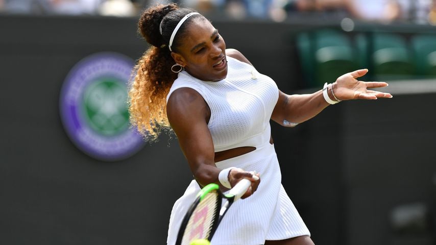 Serena Williams beim Wimbledon-Turnier 2019