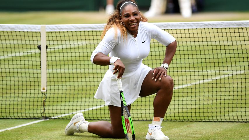Serena Williams mit feministischer Message zum Tennis-Match
