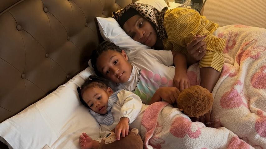 Serena Williams mit ihren Töchtern Olympia und Adira, November 2025