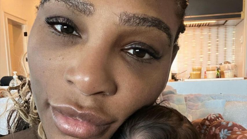 Serena Williams mit ihrer Tochter Adira, November 2023